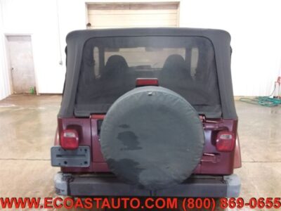 2002 Jeep Wrangler Sahara 4WD