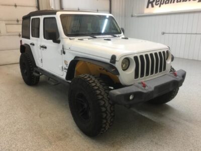 2018 Jeep Wrangler Unlimited Sport 4WD Repairable Theft Damage