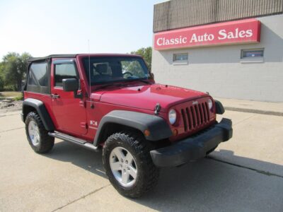 2008 Jeep Wrangler 2DR X Trail Edition 4X4 Auto.