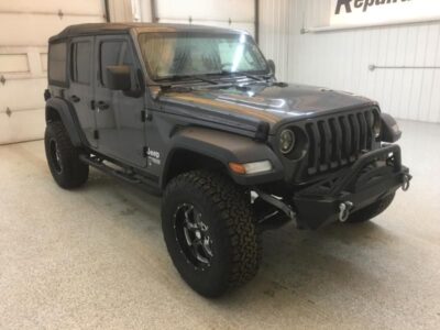 2018 Jeep Wrangler Unlimited Sport Repaired Front Damage