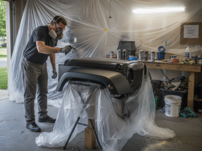 🖌️ How to Paint Jeep Fenders at Home (and Make Your Ride Look Brand New)