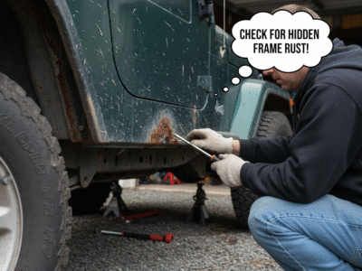 The #1 Deal-Breaker: How to Check for Frame Rust on a Used Jeep