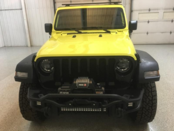 2023 Jeep Wrangler Unlimited Sport Repaired Interior Burn Damage