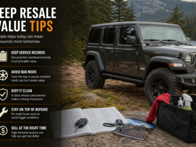 Jeep Resale Value Tips: How to Keep Your Jeep Worth More When It’s Time to Sell