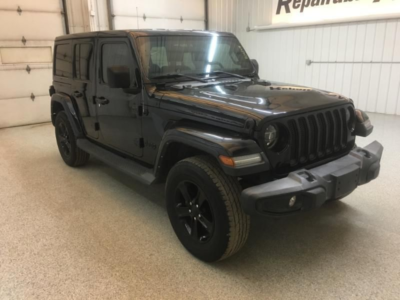 2021 Jeep Wrangler Unlimited Sahara 4WD Repairable Rear Damage