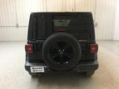 2021 Jeep Wrangler Unlimited Sahara 4WD Repairable Rear Damage